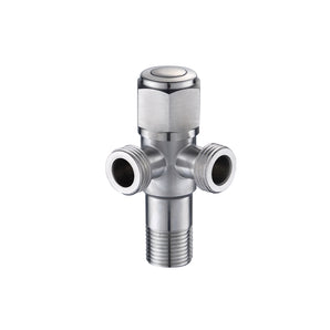 ANGLE VALVE 2-WAY M1/2" X M1/2" STAINLESS STEEL
