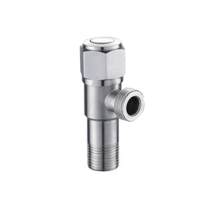 ANGLE VALVE 1-WAY M1/2" X M1/2" STAINLESS STEEL