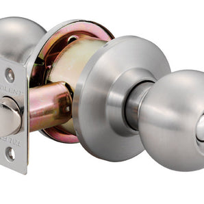 PRIVACY CYLINDRICAL KNOBSET STAINLESS STEEL