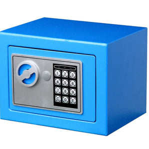 ELECTRONIC SAFE MINI 170X230X170MM BLUE