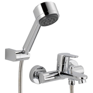 TUB AND SHOWER FAUCET ON/W CELESTE 1-LEVER HANDLE CHROME