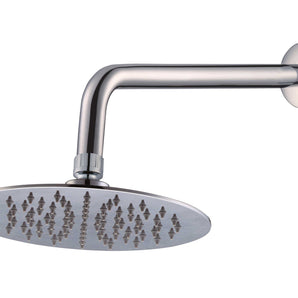 SHOWER HEAD ROUND IN-WALL 8 CHROME