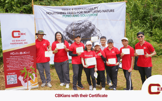 CBK Joins “Trees 4 Sustainability” to Promote Environmental Stewardship