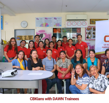 Empowering Through Partnership: CBKians Support One-Day Livelihood Training with DAWN