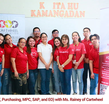 CBK Partners with Cartwheel Foundation for Mangyan Education