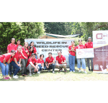 CBK Hardware, Inc. Cares for the Wildlife in Need at Subic Bay