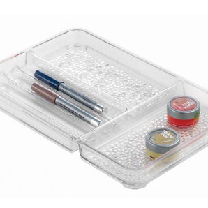 FINISHING TRAY RAIN 10.75X7 CLEAR