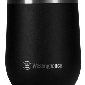 STAINLESS STEEL VACUUM INSULATED TUMBLER 12OZ BLACK