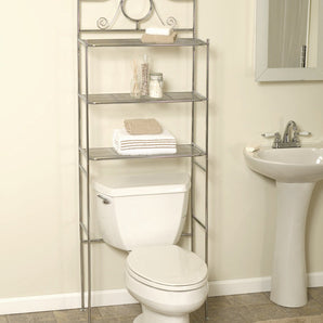 BATH SHELVES SPACESAVER 24" X 68.25" CHR