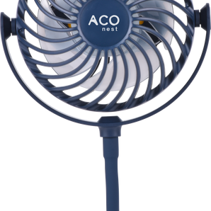 ZEFREN RECHARGEABLE BUBBLE FAN 1200MAH BLUE