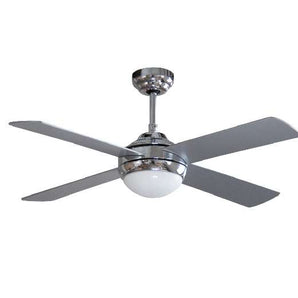 KORI 4-BLADE CEILING FAN WITH LED LIGHT 42" LIGHT GRAY