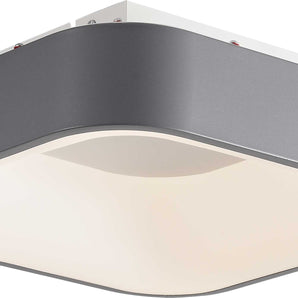 SQUARE CONCAVE LED CEILING LIGHT WITH REMOTE CONTROL 35x35CM