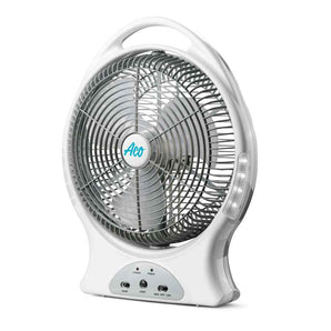 RECHARGEABLE TABLE FAN 12" 23W