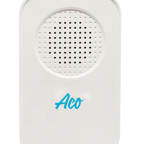 WIRELESS RECTANGLE PLUG-IN DOORBELL WITH KINETIC BELL PUSH