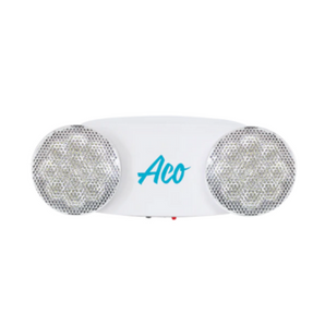 RECHARGEABLE ROUND TWIN-HEAD EMERGENCY LED LIGHT