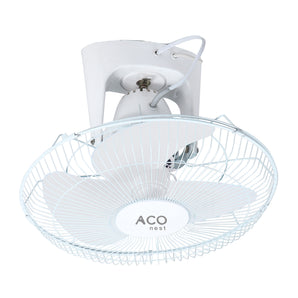 ORBIT 3-BLADE CEILING FAN 16" WHITE