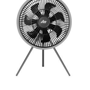 RECHARGEABLE TRIPOD MINI TABLE FAN 11" 10000mAh DARK GRAY