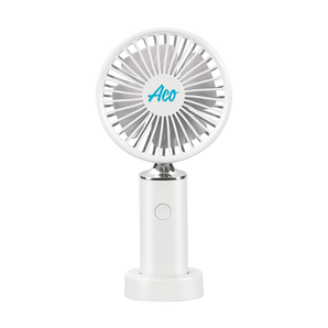 HANDHELD FAN TIED with  BASE 1200MAH WHITE