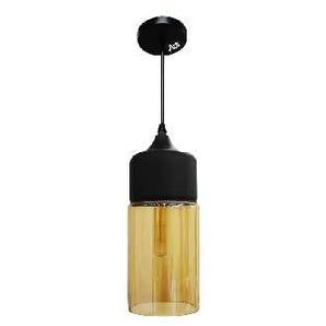 AURORA CYLINDRICAL GLASS PENDANT SINGLE LIGHT