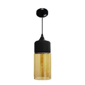 AURORA CYLINDRICAL GLASS PENDANT SINGLE LIGHT