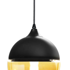 AURORA GLOBE GLASS JAR PENDANT LIGHT