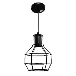 METAL WIRE JAR PENDANT LIGHT