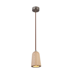 ASHWOOD BELL PENDANT LIGHT BEECH 5W