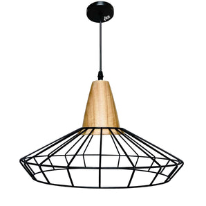 METAL WIRE ROUND PENDANT LIGHT