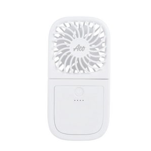 RECHARGEABLE MULTIPURPOSE HANDHELD FAN 1000mAh WHITE