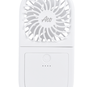 RECHARGEABLE MULTIPURPOSE HANDHELD FAN 1000mAh WHITE