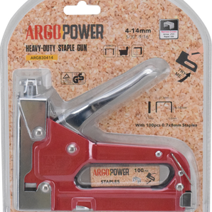 Argo Staple Gun Heavy Duty W/ 100 Staples – Professional Tool ARG830414