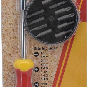 Argo Screwdriver Quick Change 10-In-1 – Heavy-Duty Multi-Tool ARG830710