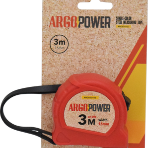 Argo Tape Measure 3M/10Ft – Heavy-Duty Measuring Tool ARG850103