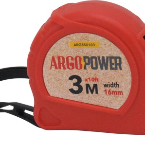 Argo Tape Measure 3M/10Ft – Heavy-Duty Measuring Tool ARG850103