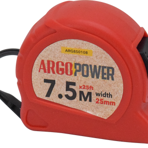 Argo Tape Measure 7.5M/25Ft – Durable Measuring Tool ARG850108