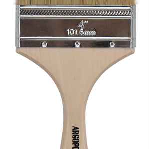 Argo Paint Brush Wooden Handle 4" – High-Quality Professional ARG860204