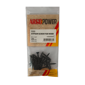 DRYWALL SCREW PH BH FT #6 1-1/4" 20PC BP