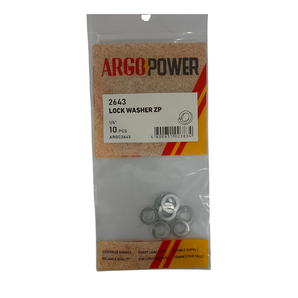 LOCK WASHER 1/4" 10PC ZP