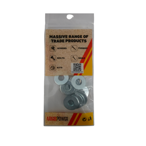 FLAT WASHER 5/16" 10PC ZP