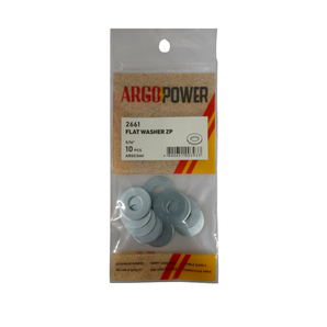 FLAT WASHER 5/16" 10PC ZP