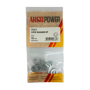 LOCK WASHER 5/16" 10PC ZP