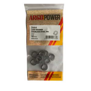LOCK WASHER 5/16" 10PC SS