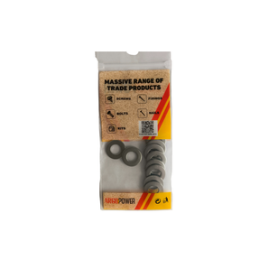 FLAT WASHER 3/8" 10PC SS