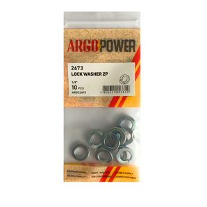 LOCK WASHER 3/8" 10PC ZIN PLATED