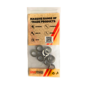 LOCK WASHER 3/8" 10PC STAINLESS STEEL