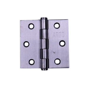 HINGE FIXED PIN 3X3X2MM BRUSH NICKEL
