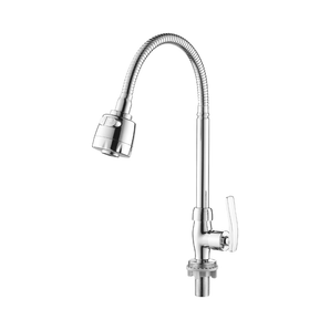 AQUA FLEX HEAD DECK MT KITCHEN FAUCET CHROME