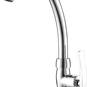 AQUA CURVE DECK MT KITCHEN FAUCET CHROME