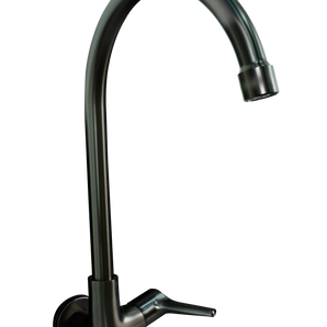 NILE WALL MOUNT KITCHEN FAUCET GUNMETAL