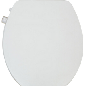SMART CLEAN BIDET SEAT 17" WHITE ROUND